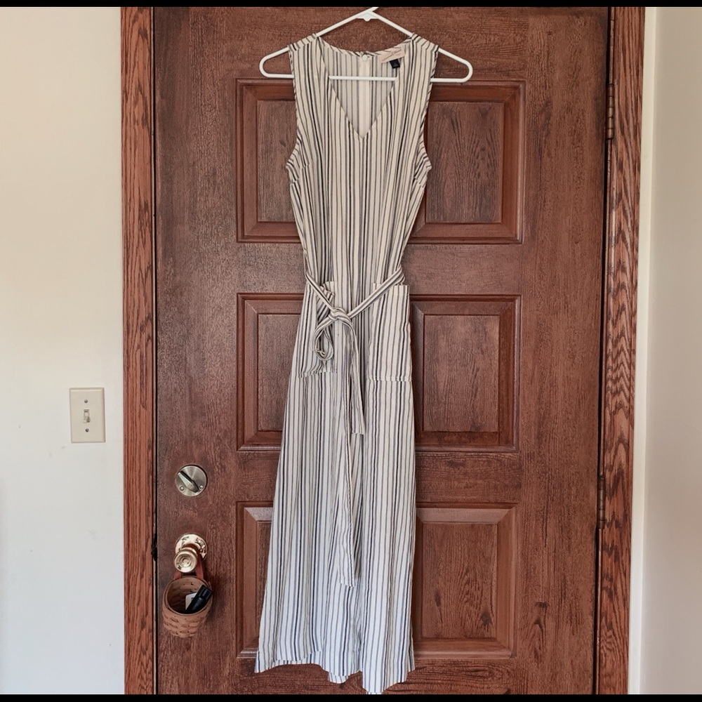 Striped Jumpsuit